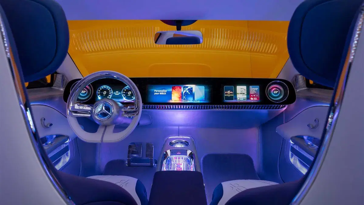 Mercedes Concept CLA Class: nuova generazione da 750 km in elettrico (10)