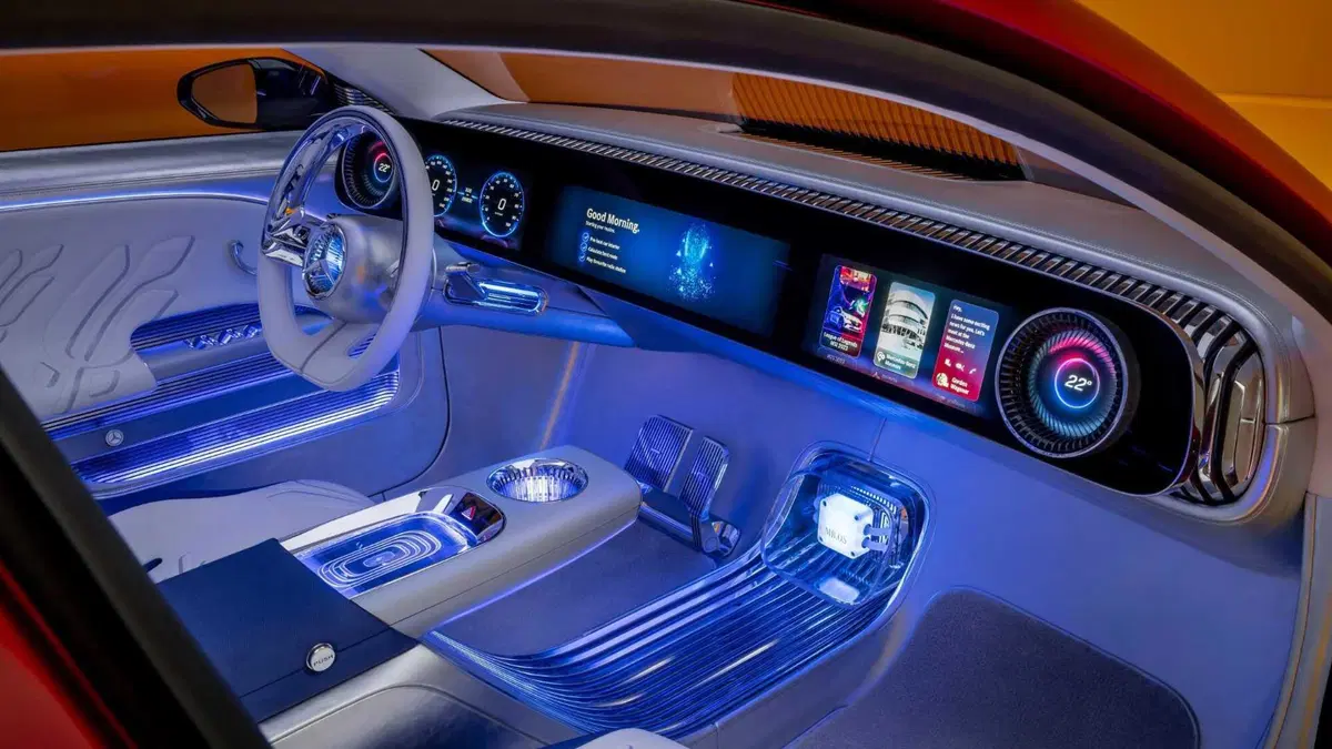 Mercedes Concept CLA Class: nuova generazione da 750 km in elettrico (11)