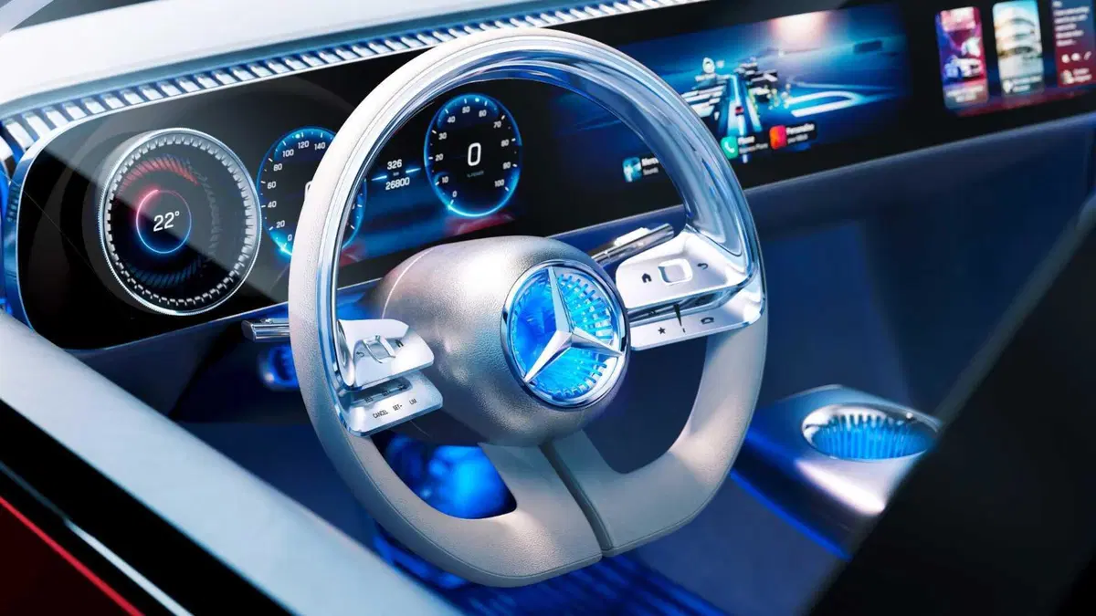 Mercedes Concept CLA Class: nuova generazione da 750 km in elettrico (14)