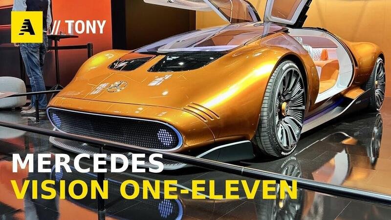 Mercedes Vision One-Eleven | Se la C111 fosse nata oggi [VIDEO]