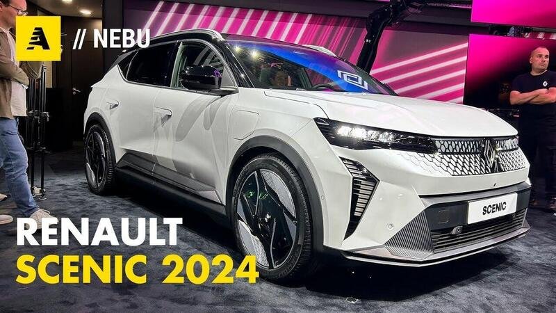 Nuova Renault Scenic E-Tech, ora &egrave; un Crossover 100% elettrico [VIDEO]