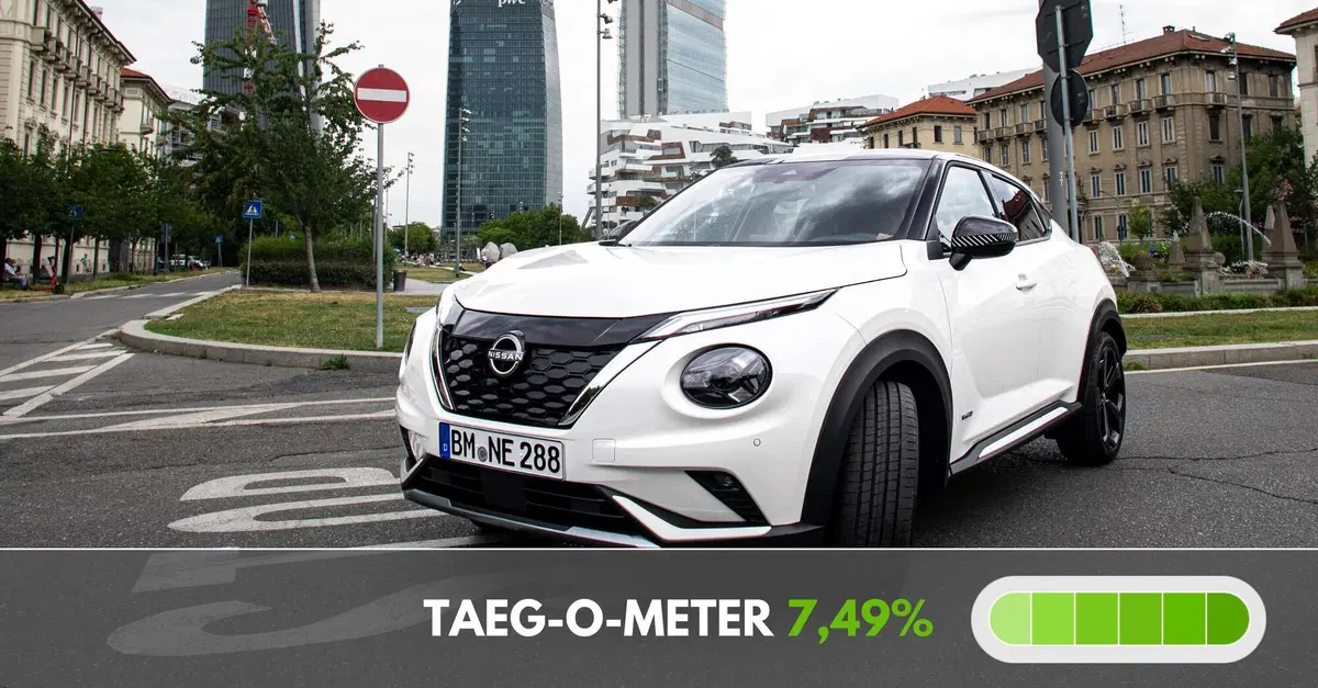 Nissan Juke l'offerta con finanziamento comprensivo di assicurazione incendio e furto
