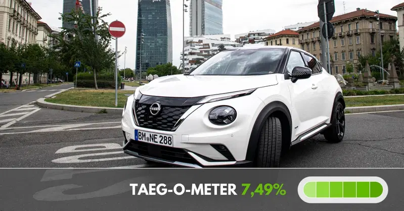Nissan Juke l'offerta con finanziamento comprensivo di assicurazione incendio e furto