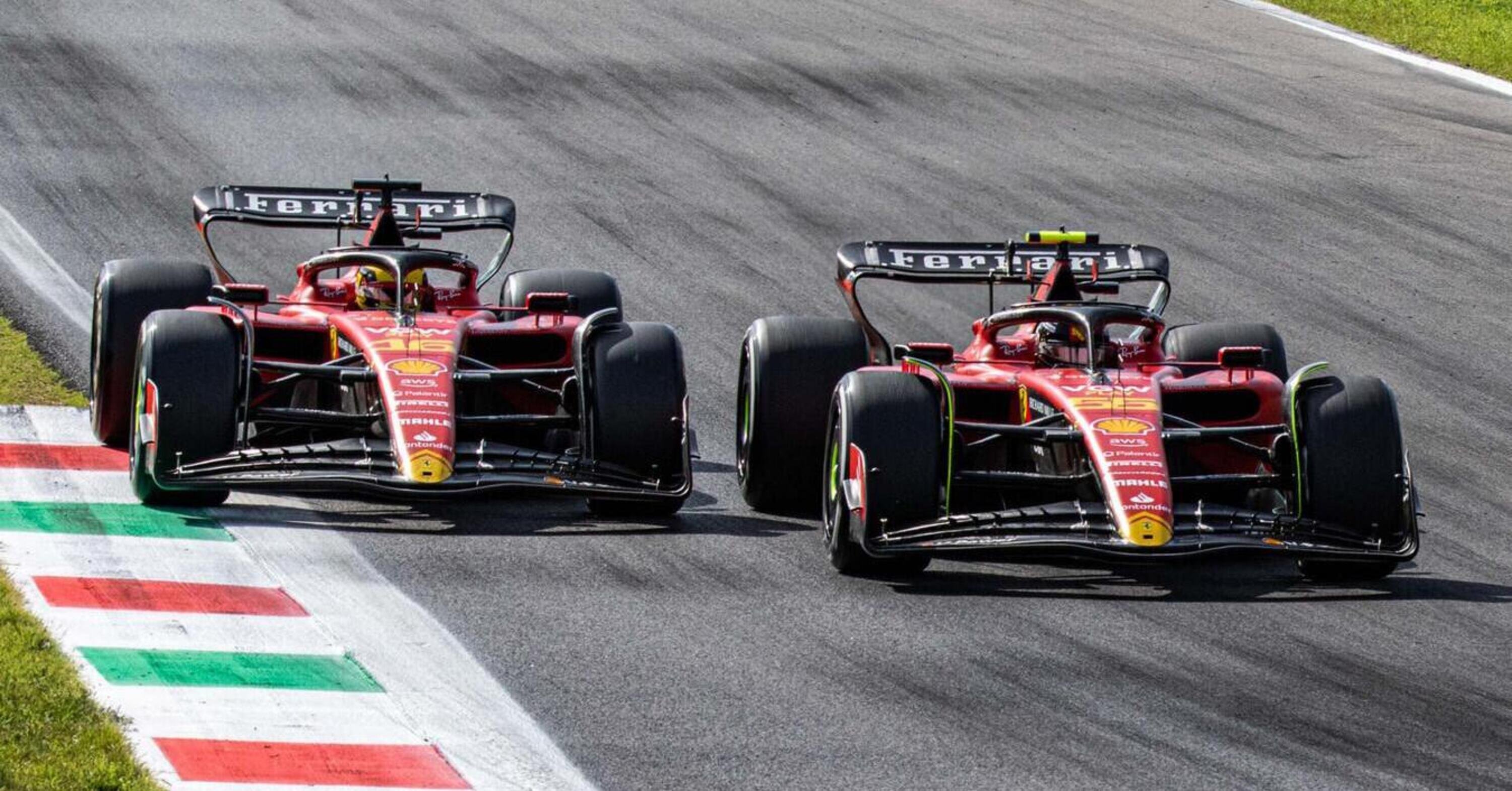 F1: Ferrari: Sainz-Leclerc, lasciate che sia la pista a parlare