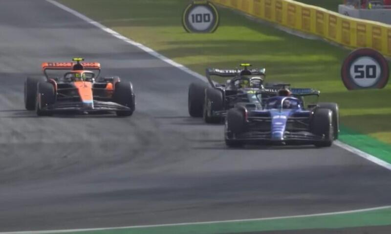 Albon VS Hamilton VS Norris