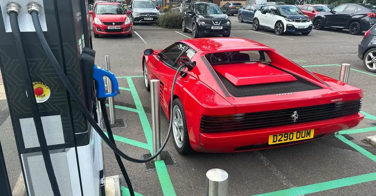 Ferrari "Teslarossa", elettrica: quando il restomod ti scappa di mano