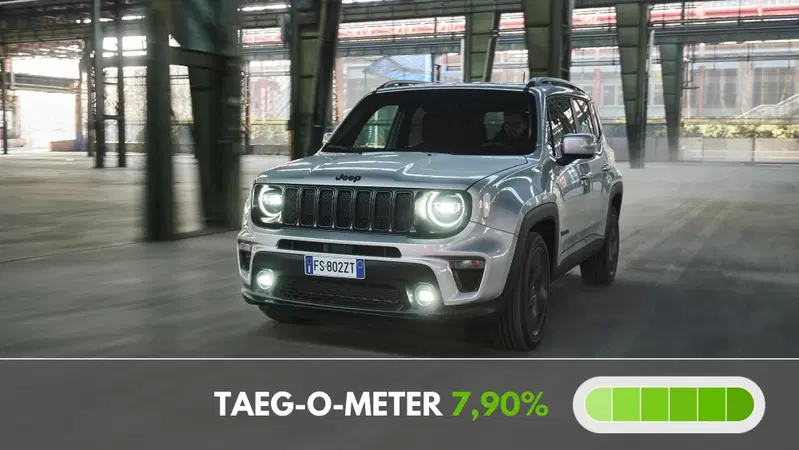 Jeep Renegade l'offerta per il benzina 1.0 T3 ha lo stesso tasso delle ibride
