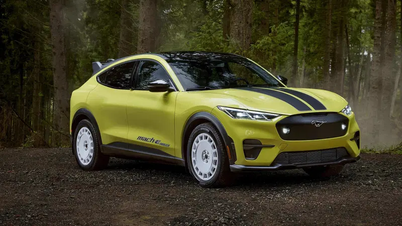 Ford Mustang Mach-E Rally: l'asfalto le va stretto
