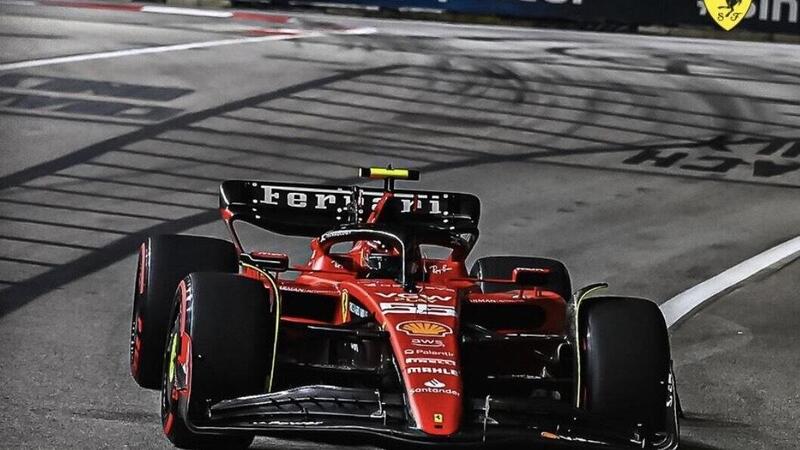 F1. GP Singapore, Risultati FP2: Ferrari in prima e seconda posizione