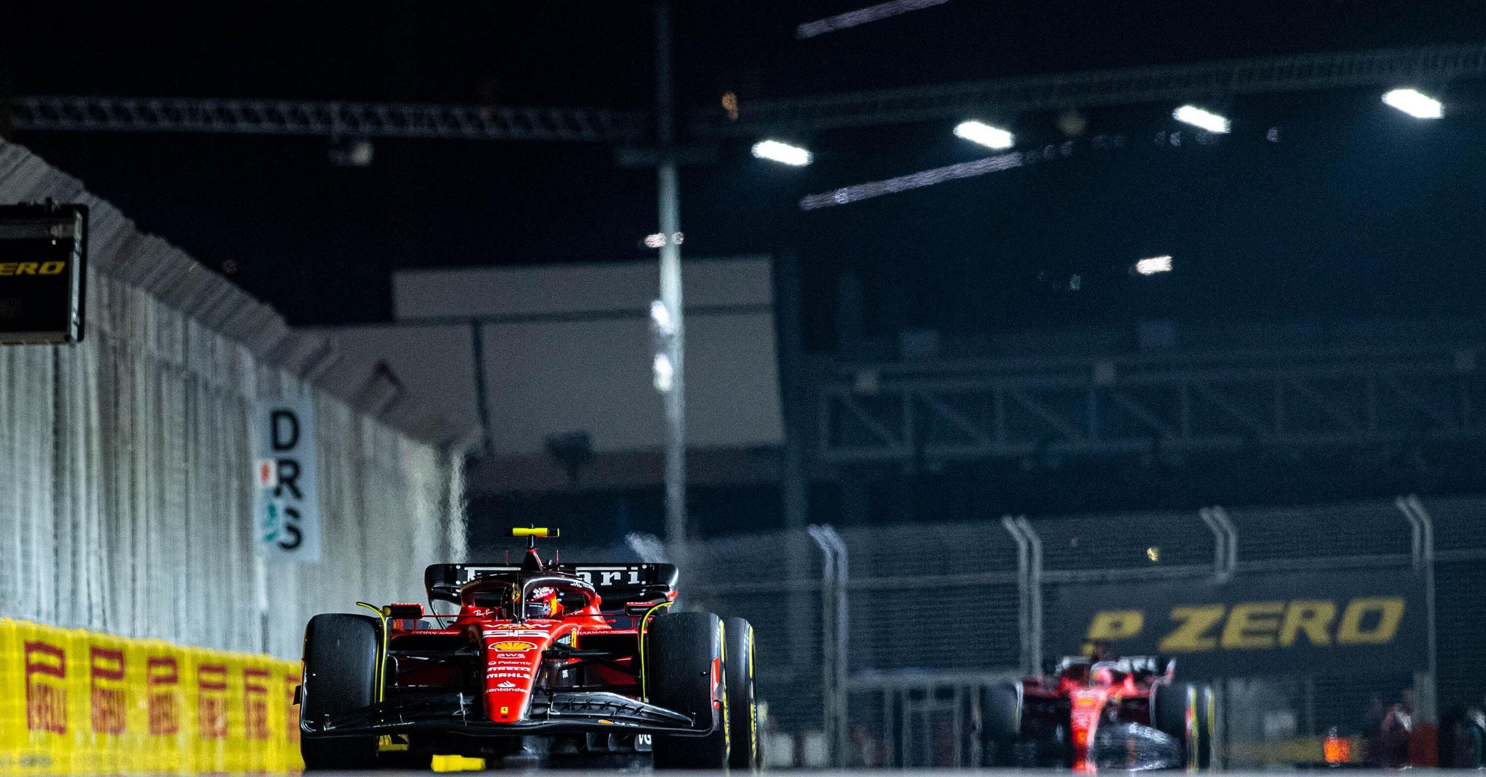 F1. GP Singapore, Ferrari Show a Marina Bay: parlano Sainz e Leclerc