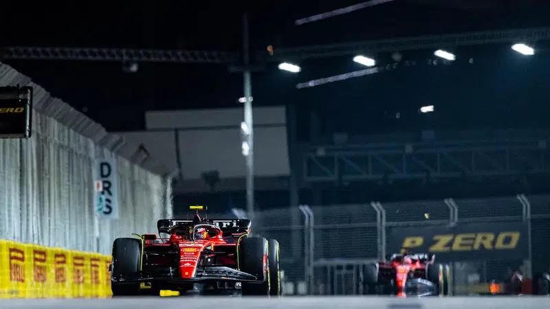 F1. GP Singapore, Ferrari Show a Marina Bay: parlano Sainz e Leclerc