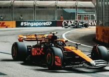 F1. GP Singapore: la McLaren di Norris è sul podio