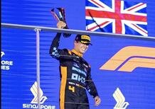 F1. GP Singapore, Norris sul podio: Sainz molto generoso con me