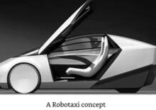 Tesla Robotaxi, nella biografia di Elon Musk spunta una concept
