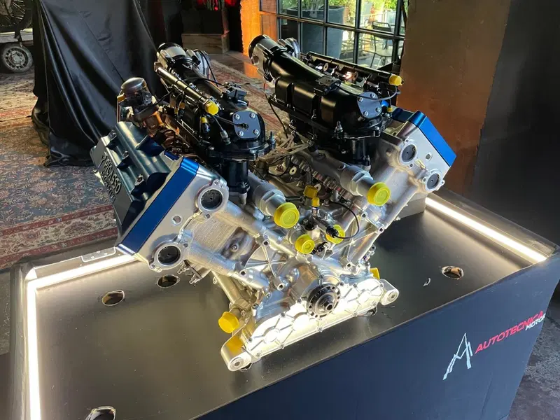 Il motore della Picasso 660 LMS