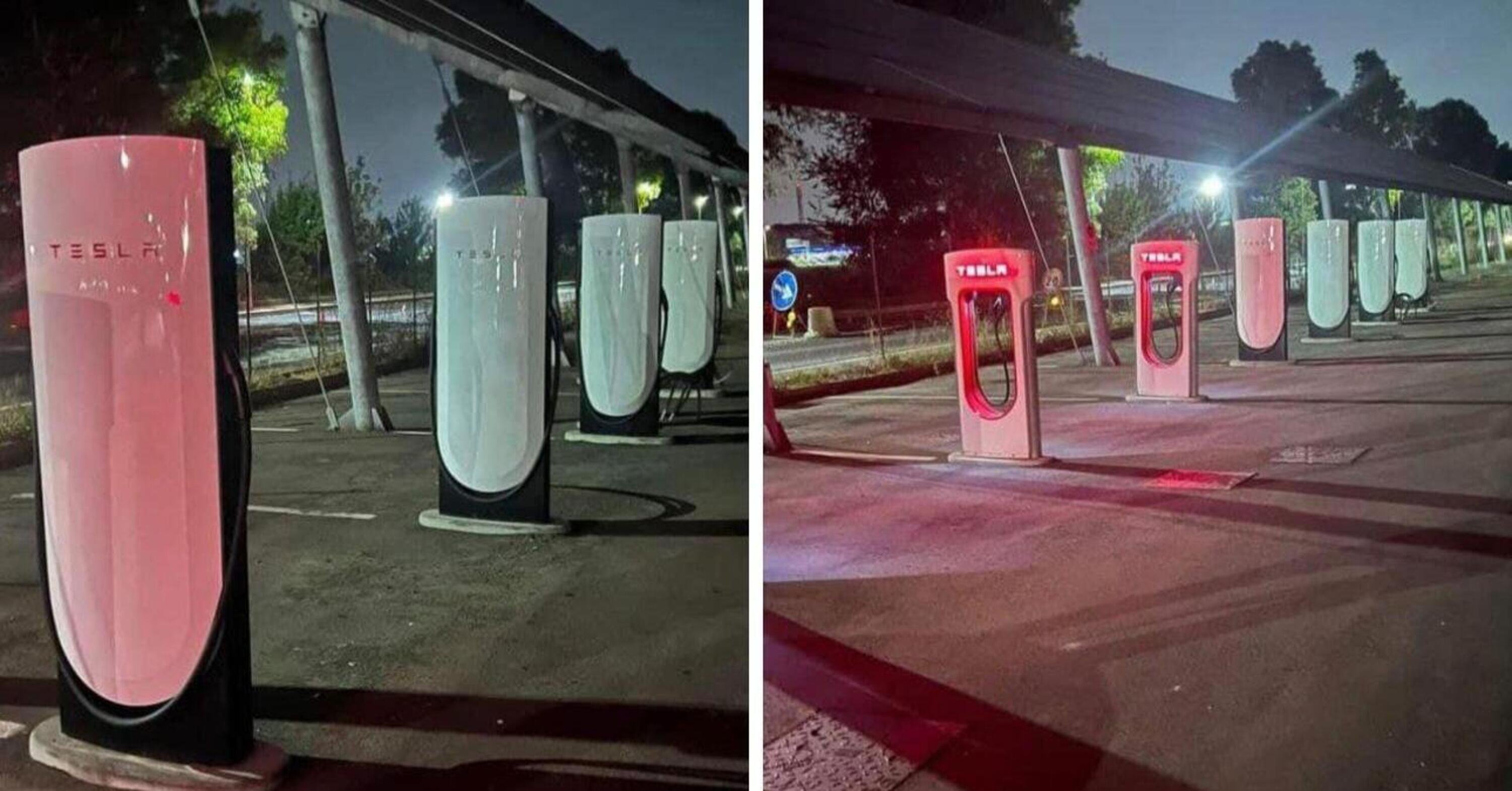 Tesla: arrivano i Supercharger V4 a Roma Sud-Ovest