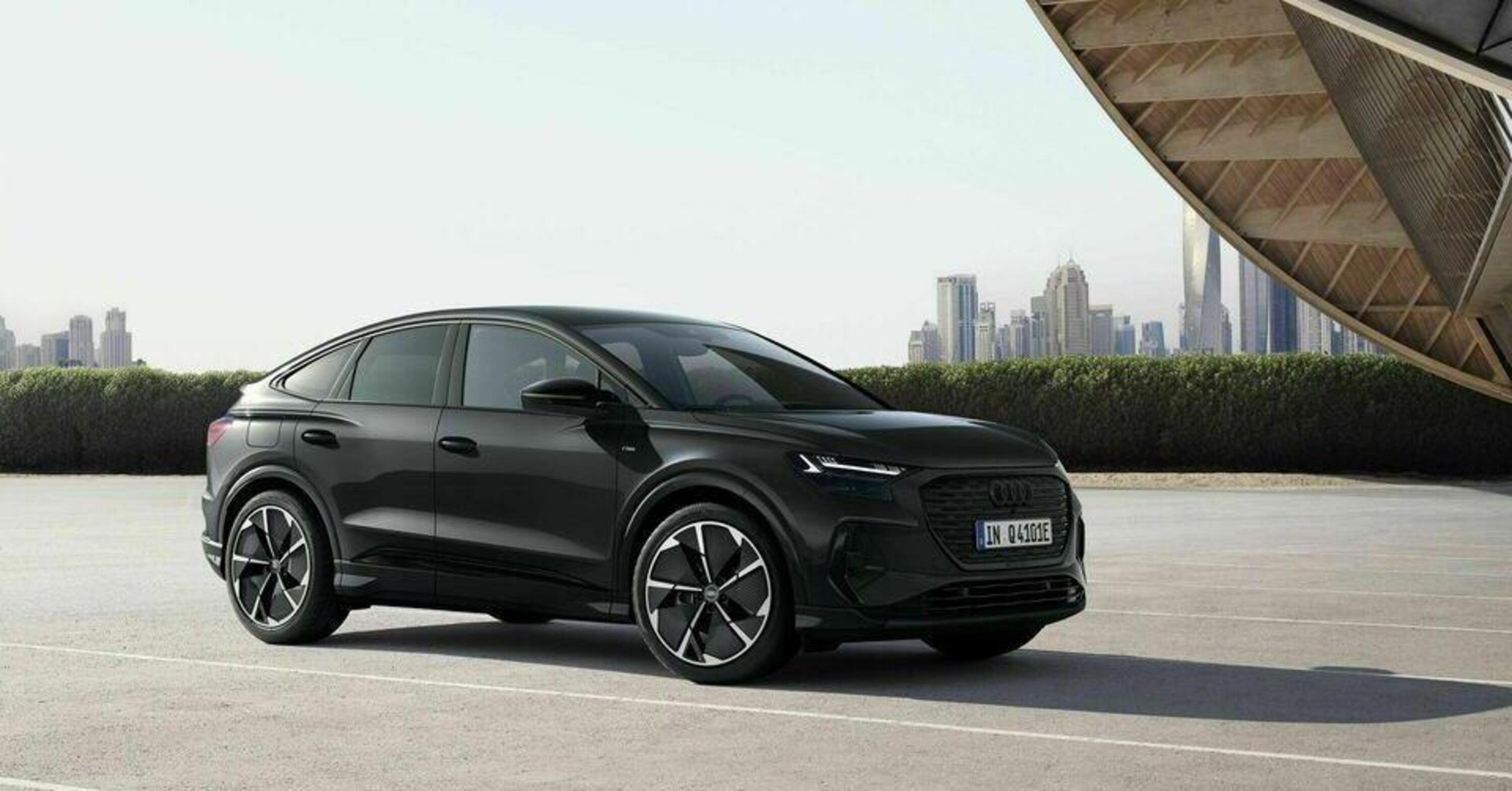 Audi Q4 e-tron 2024: aumenta l&#039;autonomia e l&#039;efficienza