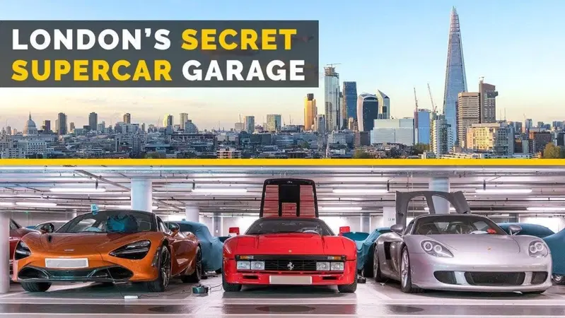 Aumentano i furti d'auto: a Londra &egrave; pronto il bunker ad alta sicurezza per le supercar