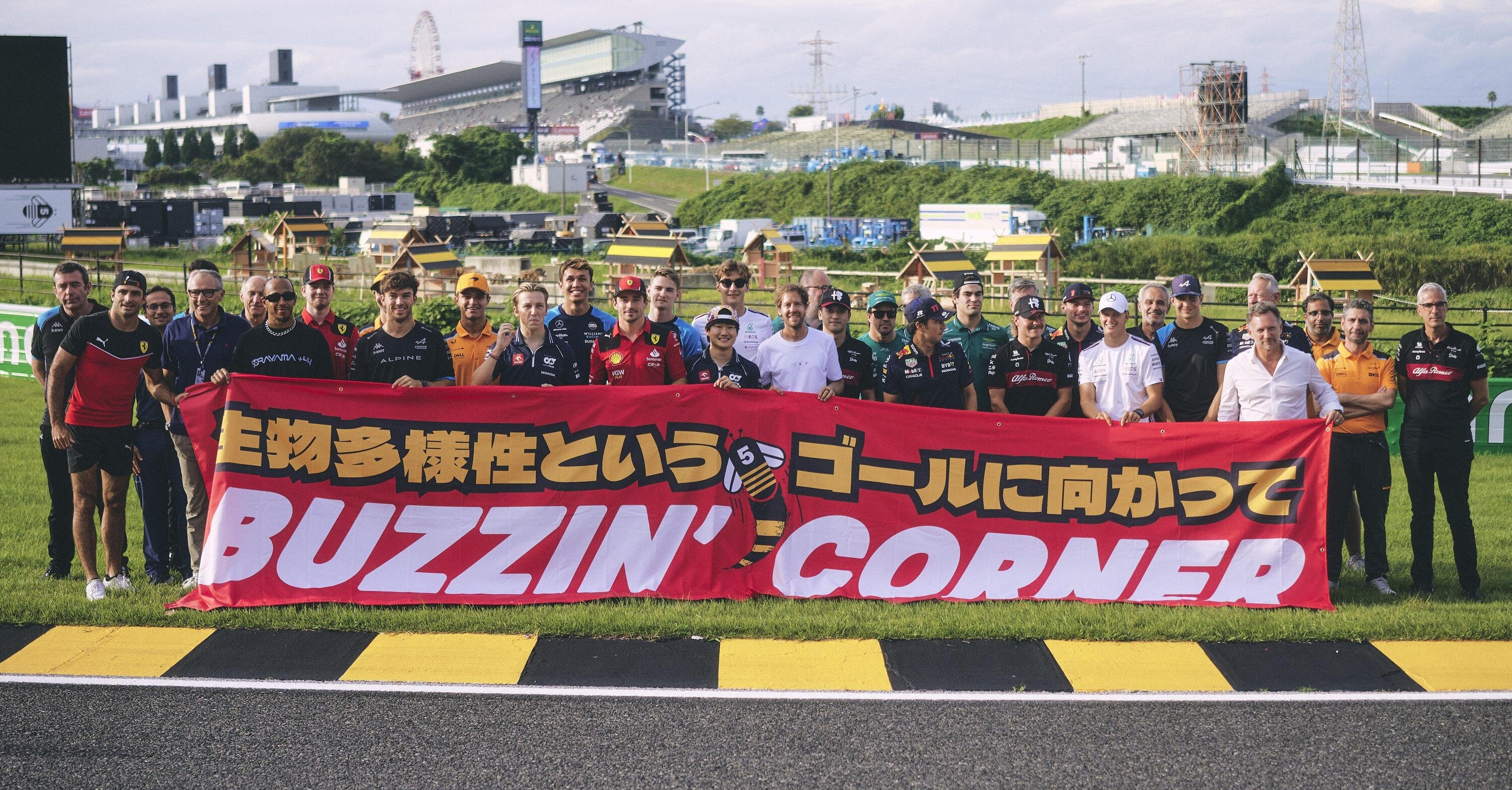 F1. Vettel a Suzuka per il suo nuovo progetto &quot;Buzzin' Corner&quot;