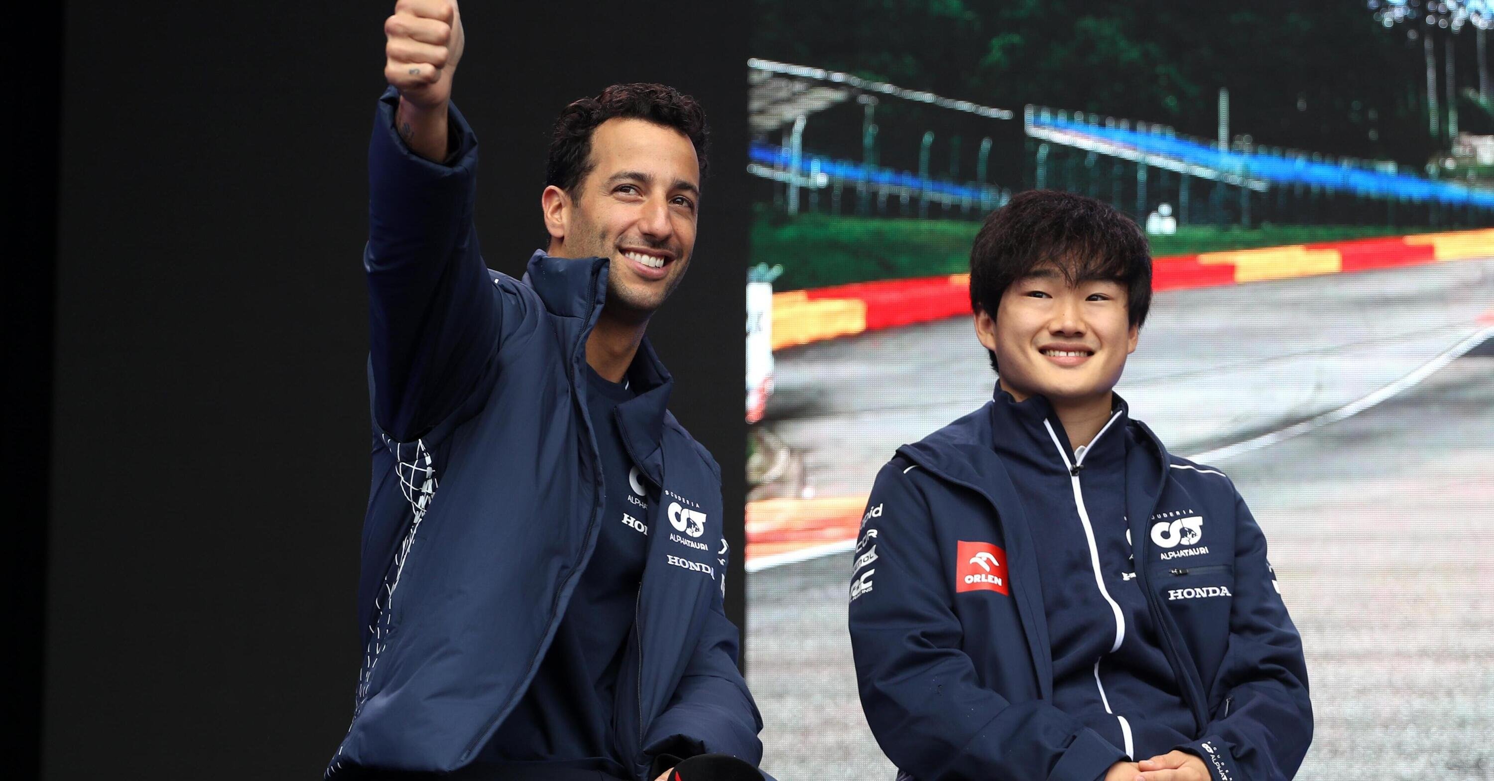 Formula 1: Alpha Tauri, Daniel Ricciardo e Yuki Tsunoda i titolari per il 2024