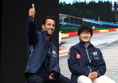 Formula 1: Alpha Tauri, Daniel Ricciardo e Yuki Tsunoda i titolari per il 2024