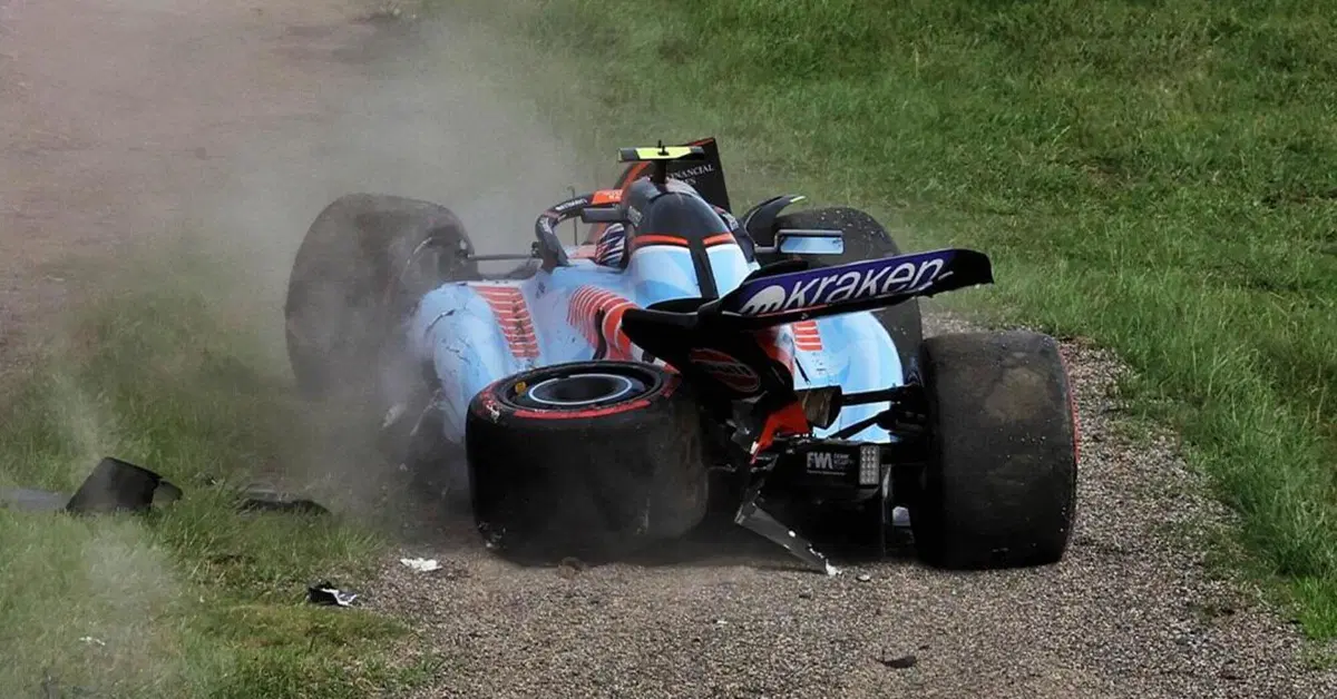 F1. Troppi incidenti? Ti toccano le parti vecchie: succede a Logan Sargeant in Williams