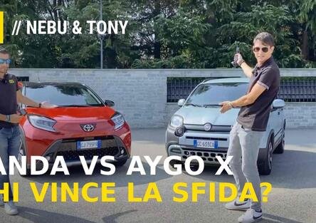 Fiat Panda vs Toyota Aygo la sfida finale del segmento A [VIDEO]