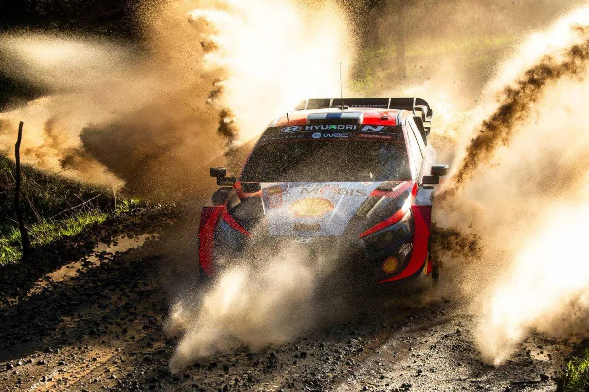 WRC23. Rally Chile D2. Tanak, Ford, solitario. Enigma gomme (2)