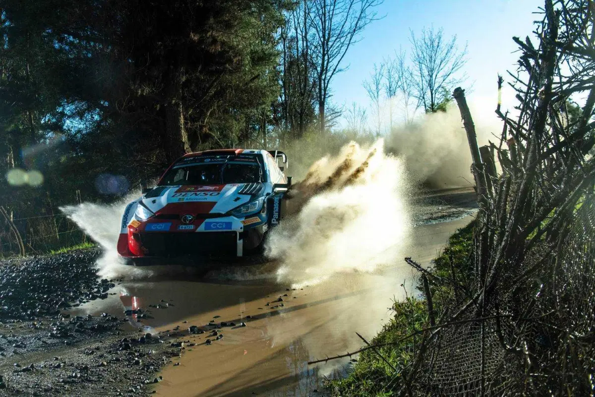 WRC23. Rally Chile D2. Tanak, Ford, solitario. Enigma gomme (5)