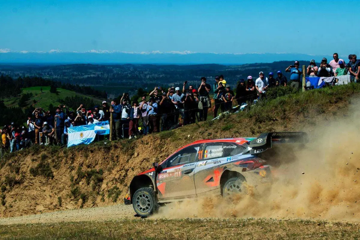 WRC23. Rally Chile D2. Tanak, Ford, solitario. Enigma gomme (8)