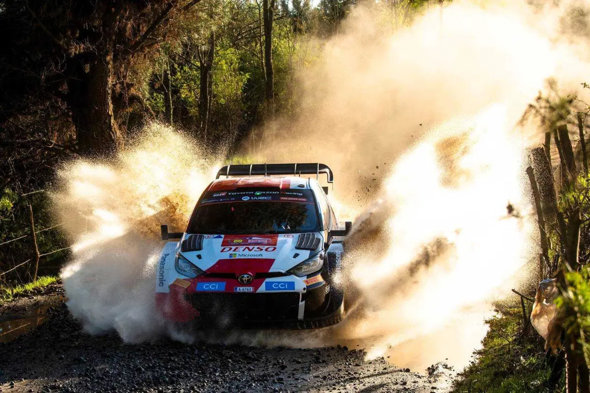 WRC23. Rally Chile D2. Tanak, Ford, solitario. Enigma gomme (10)