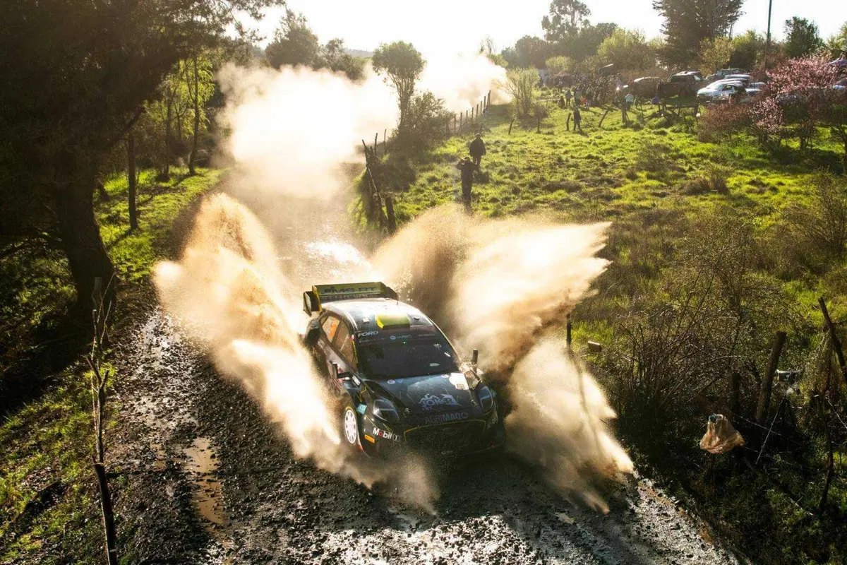 WRC23. Rally Chile D2. Tanak, Ford, solitario. Enigma gomme (11)