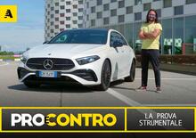 Mercedes Classe A restyling 2023: Pro e Contro. Ecco la nostra prova strumentale e tutti i numeri della pagella [VIDEO]