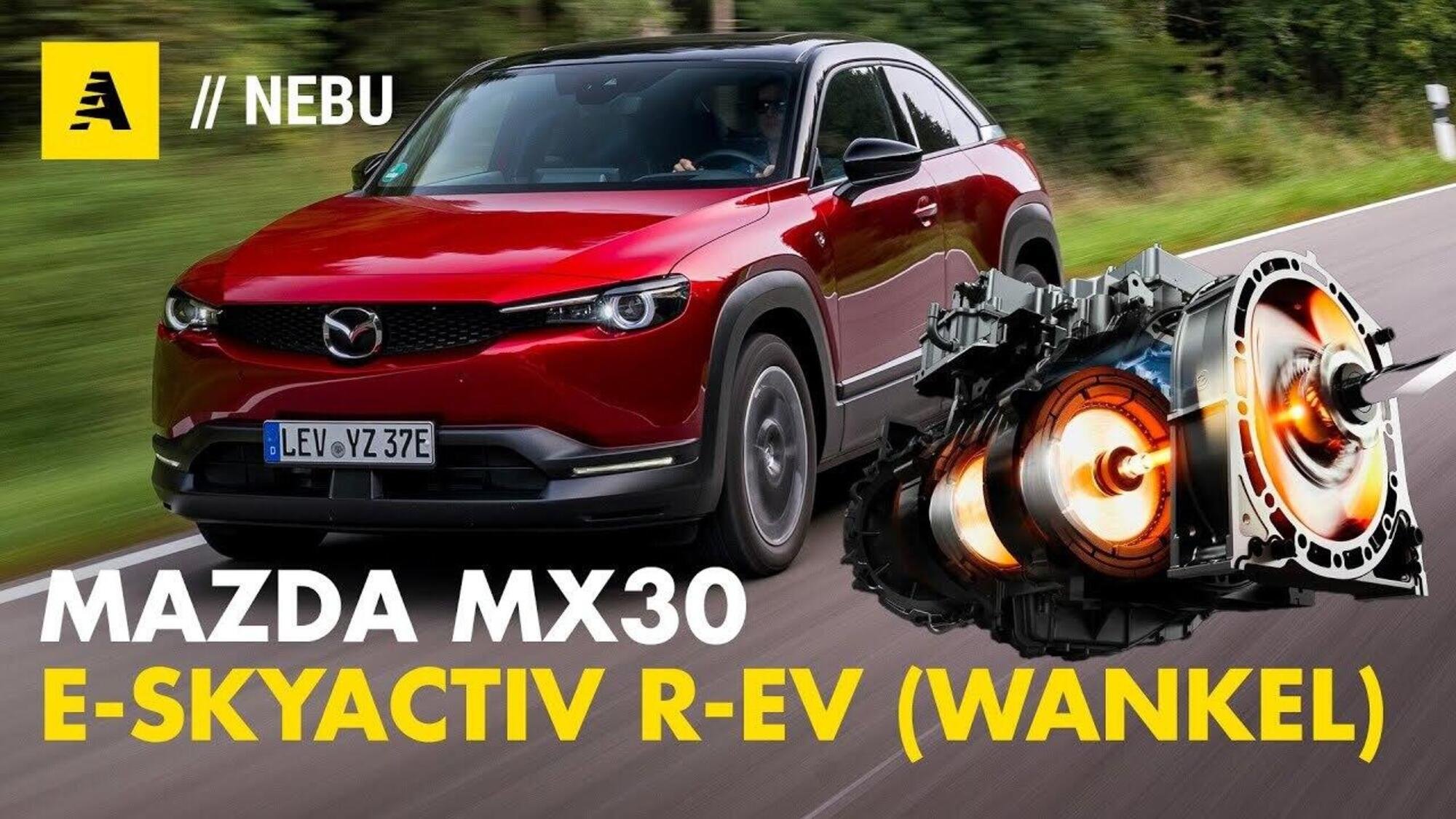 Mazda MX-30 R-EV | Ritorna il Wankel da 38.520 euro [VIDEO]