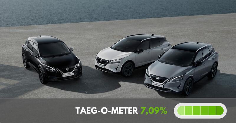 Nissan Qashqai mild hybrid o e-Power in promozione