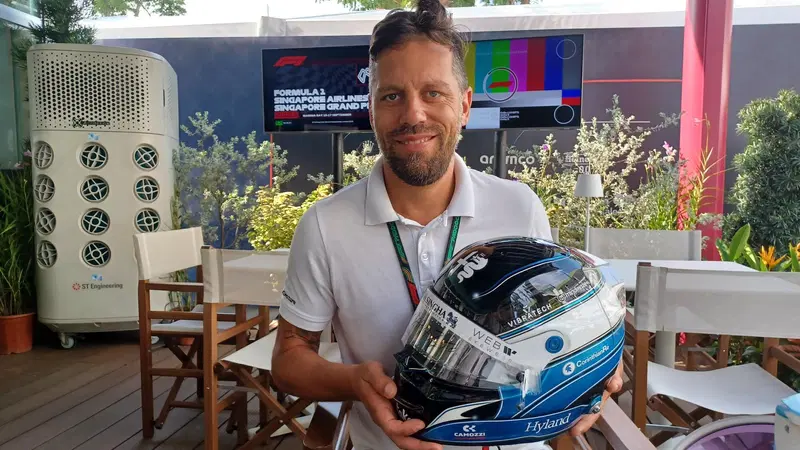 Formula 1: Yuri Danesi, l'uomo dei caschi Stilo