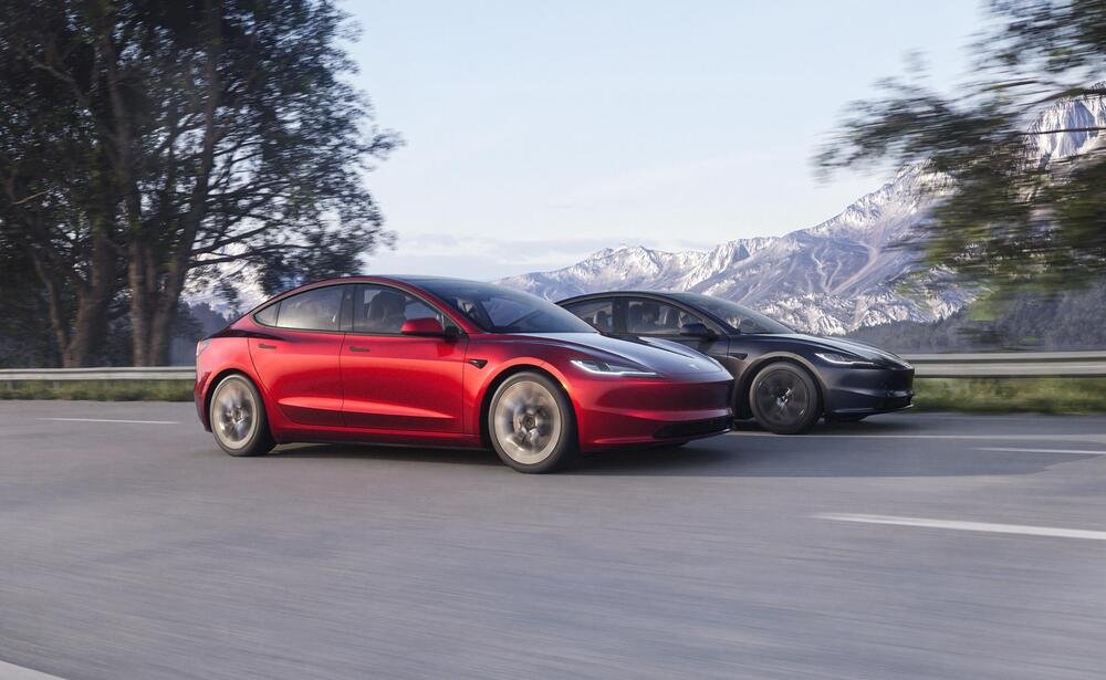 La nuova Tesla Model 3 2024 (Highland)