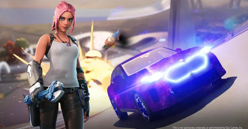 BMW, la nuova iX2 elettrica al debutto dentro a Fortnite nell'isola di Hypnopolis