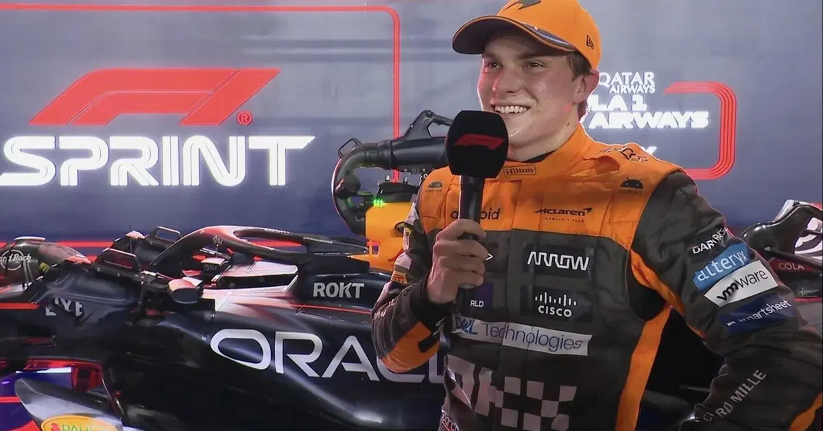 Formula 1, Sprint GP Qatar, Piastri: "Contento di aver vinto la mia prima gara"