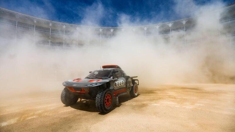 Dakar 2024. AUDI RS Q e-tron Test &amp; Tour. E Dopo?