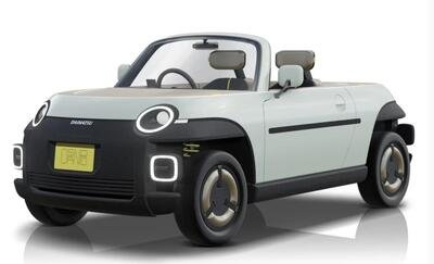 Daihatsu Copen e un mini pick up elettrico a Tokyo 2023