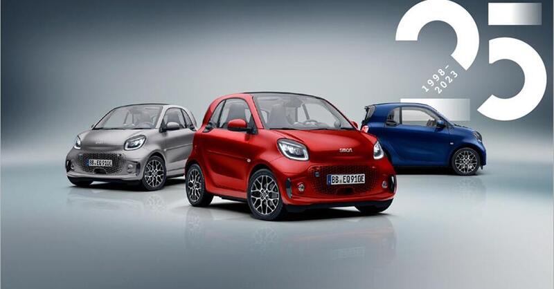 Smart 25&deg; compleanno: ultima occasione per comprare una serie speciale