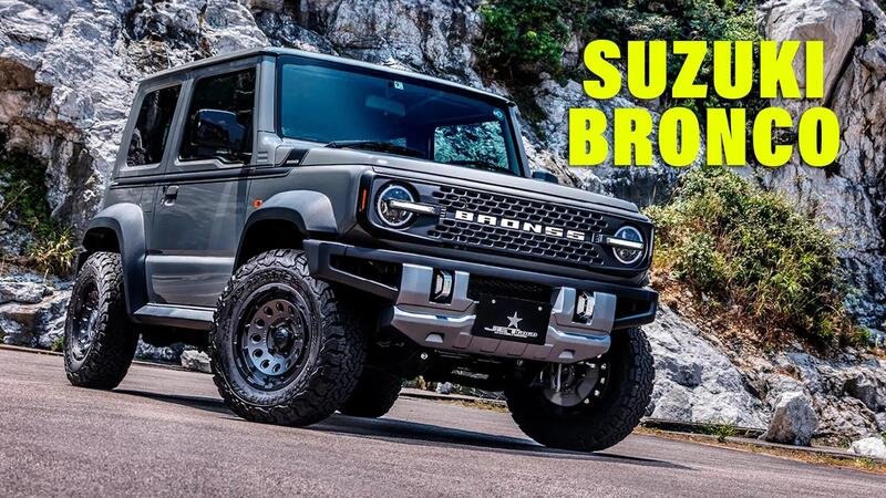 Il terribile Suzuki Bronco: pronto il kit
