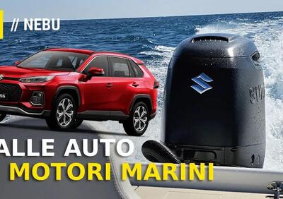 Suzuki: due ruote, quattro, ruote e senza ruote. Eccoli al Salone Nautico di Genova