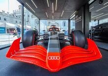 Il prototipo Audi F1 sbarca in Italia. Ma come saranno davvero le monoposto 2026? [Video]