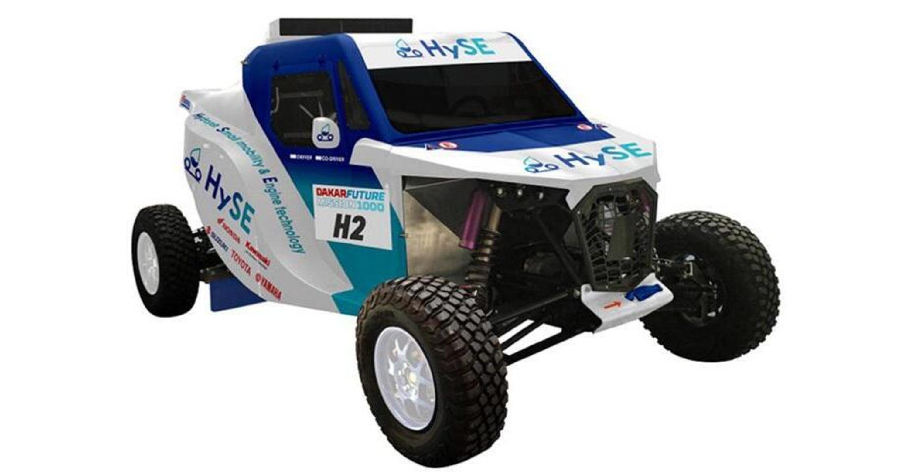 Honda parteciper&agrave; alla Dakar 2024 con un veicolo a idrogeno