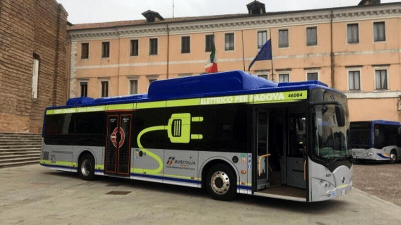 Padova: bus elettrici Yuton fermati e controllati, sospeso il servizio