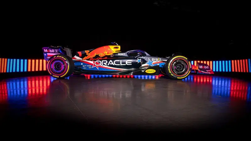 Formula 1. Nuova livrea Red Bull in Texas: l'ha disegnata un fan