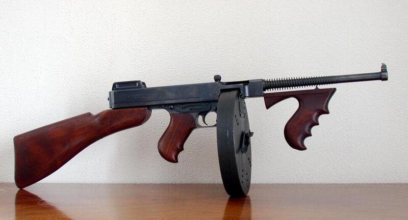 Il mitra Thompson cal.45 del 1918