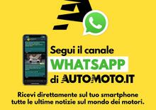 Automoto.it è anche su Whatsapp, iscriviti al canale per restare sempre aggiornato sulle ultime news